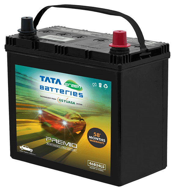 TATA Green PREMIO 40B20L BH 12V 35ah Car Battery