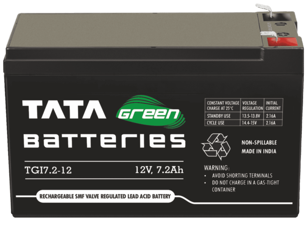 TGI 7.2Ah 12V Industrial Battery